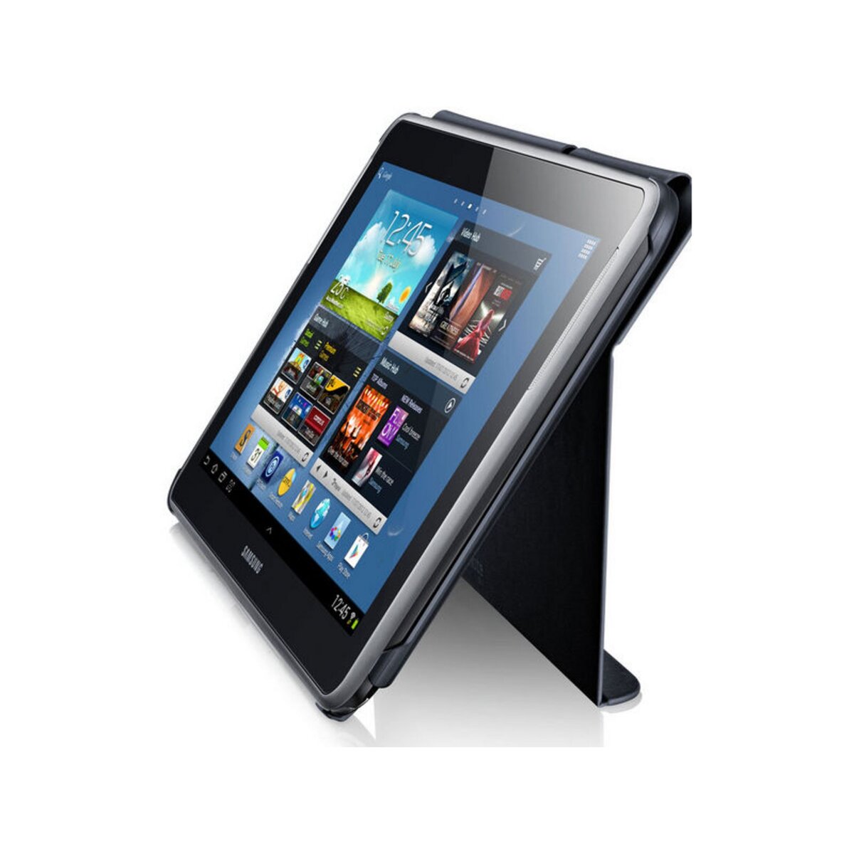 SAMSUNG Accessoire tablette tactile Etui Rabat Gris