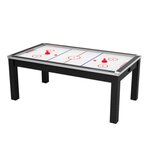 Paris Prix Table de Air Hockey Convertible  Calgary  213cm Noir