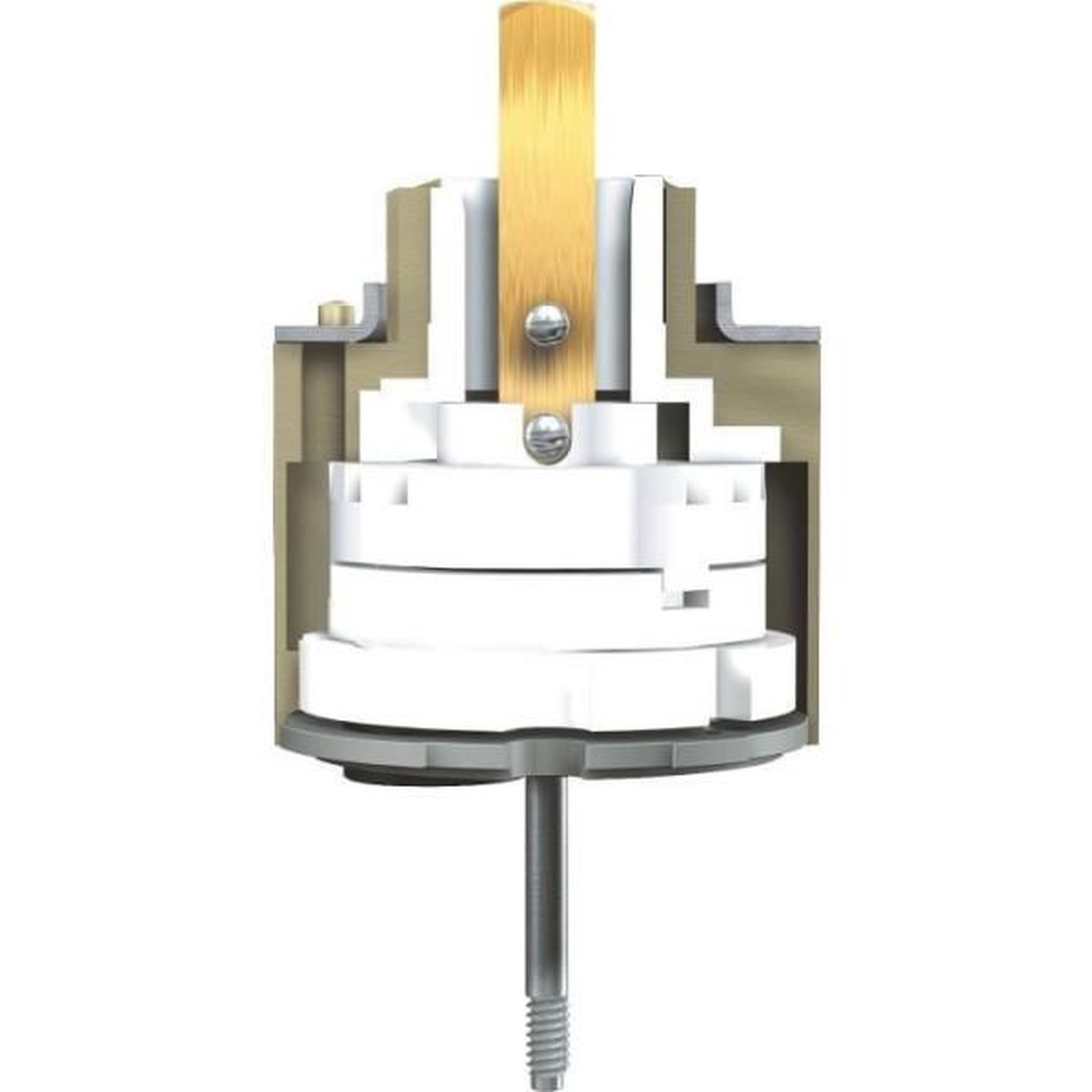 Voir la diapositive 3 : Grohe Cartouche en céramique standard D46 - GROHE - 46048-000