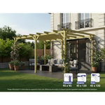 JARDIDECO Pergola massive en bois Paris 510 x 420 cm - Maderland