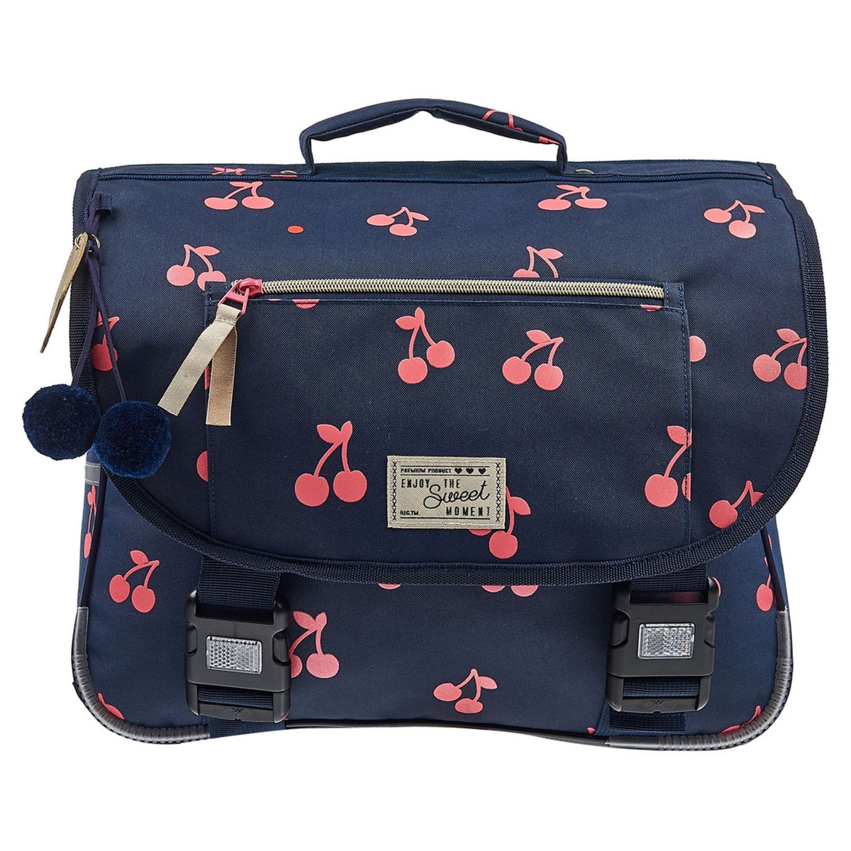 Cartable 38 cm CP/CE1/CE2 bleu cerise SWEET MOMENTS