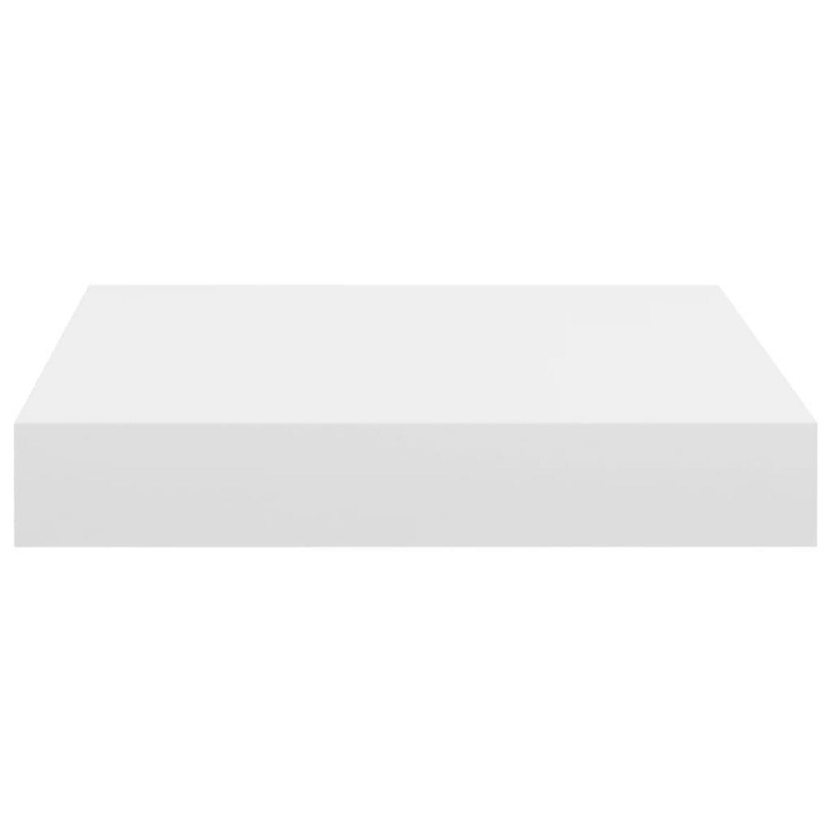 VIDAXL Etageres murales flottantes 4 pcs blanc 23x23,5x3,8 cm MDF