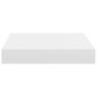 Voir la diapositive 5 : VIDAXL Etageres murales flottantes 4 pcs blanc 23x23,5x3,8 cm MDF