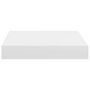 Voir la diapositive 5 : VIDAXL Etageres murales flottantes 4 pcs blanc 23x23,5x3,8 cm MDF