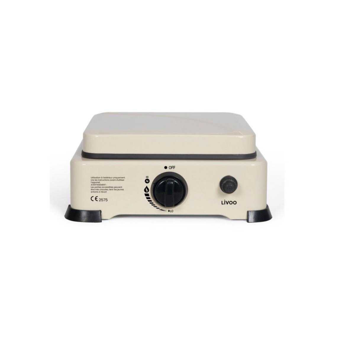 LIVOO Réchaud à gaz 1 feu 2,2kw - DOC303