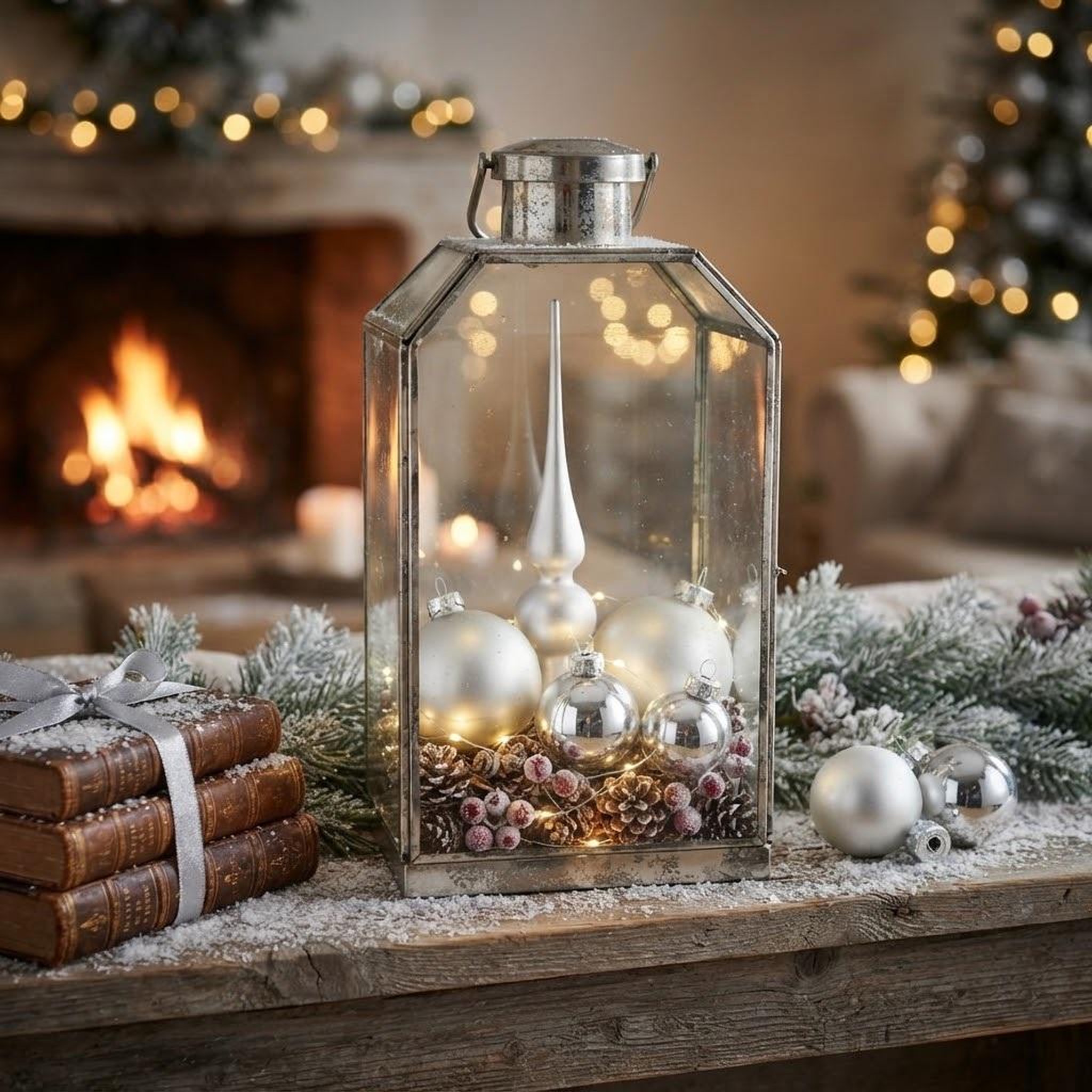Voir la diapositive 3 : Eden Kit de 19 boules de noel design et moderne
