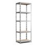 Voir la diapositive 5 : EUROSPEN Etagère de rangement modulable et polyvalente pour atelier, garage, cave... Charge Lourde max 500kg -180x60x40cm - Gris