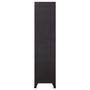 Voir la diapositive 4 : VIDAXL Armoire a casiers Anthracite et rouge 90x40x180 cm Acier