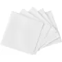 VIDAXL Serviettes de table 100 pcs Blanc 50x50 cm