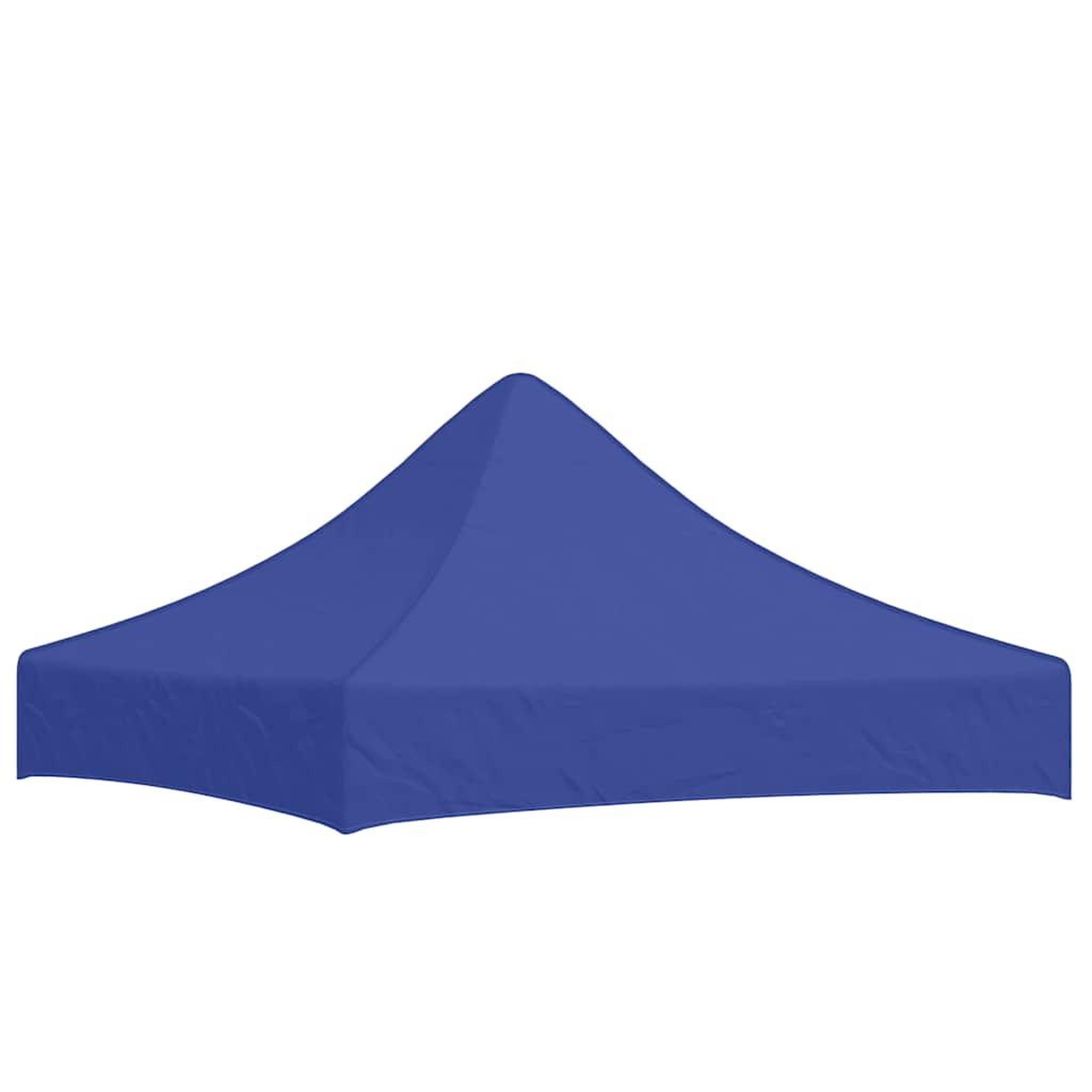 Voir la diapositive 1 : VIDAXL Toit de tente de reception 2x2 m Bleu 270 g/m^2