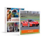 Smartbox Sensations sur le circuit du Mans : 2 tours au volant ou en passager d'une Ferrari 488 GTB - Coffret Cadeau Sport & Aventure