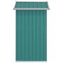 Voir la diapositive 5 : VIDAXL Abri de jardin Vert 126x97,5x177 cm Acier galvanise