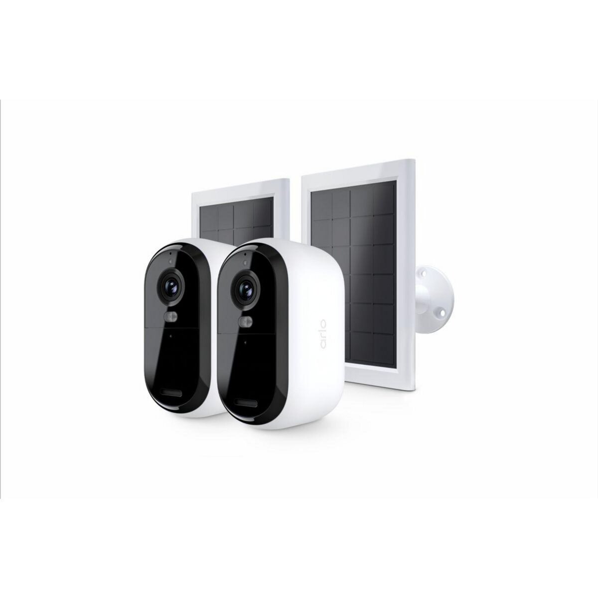 ARLO Caméra de surveillance 2 caméras Essential 2K+2 Panneaux sol.