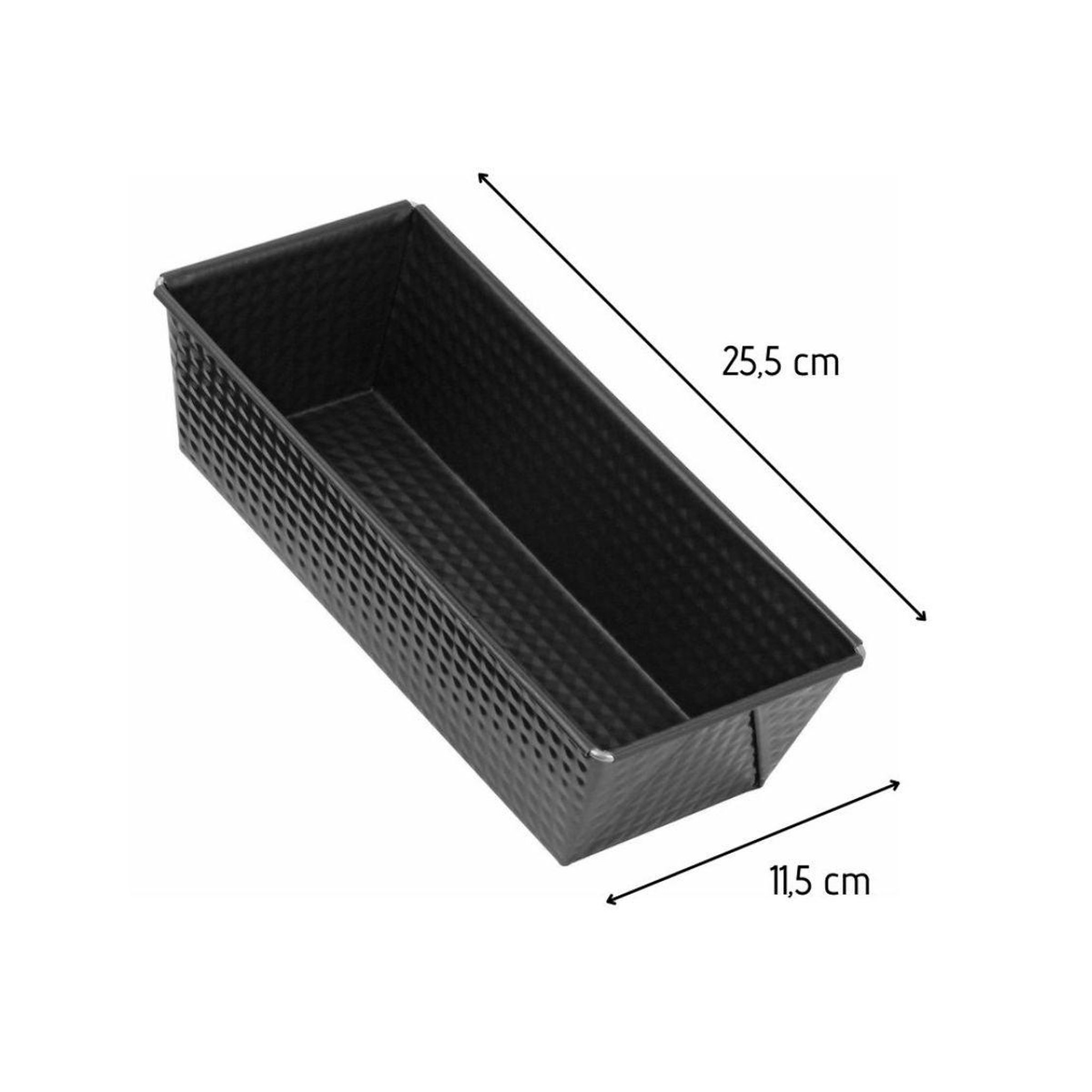 Voir la diapositive 3 : ZENKER Lot de 2 moules à cake 25,5 cm zenker black metallic