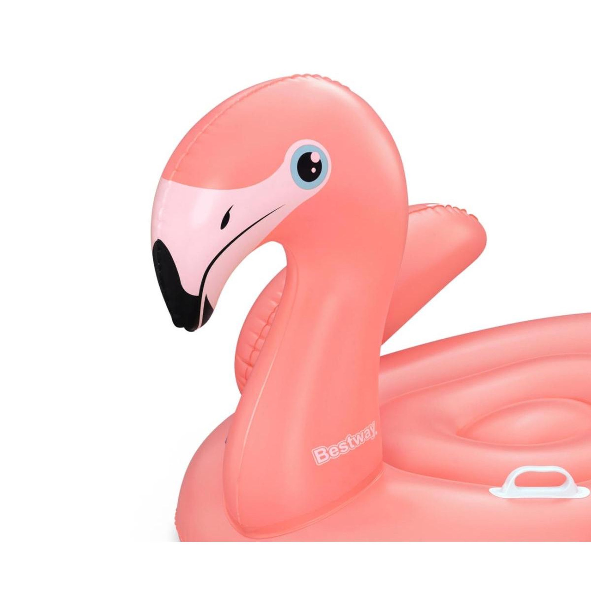 Voir la diapositive 2 : BESTWAY Chevauchable flamant rose  41526 1.68m x 1.20m