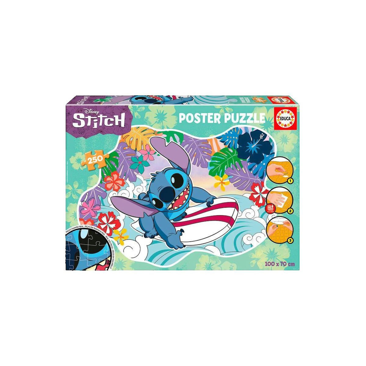 EDUCA Poster Puzzle 250 pcs - Stitch