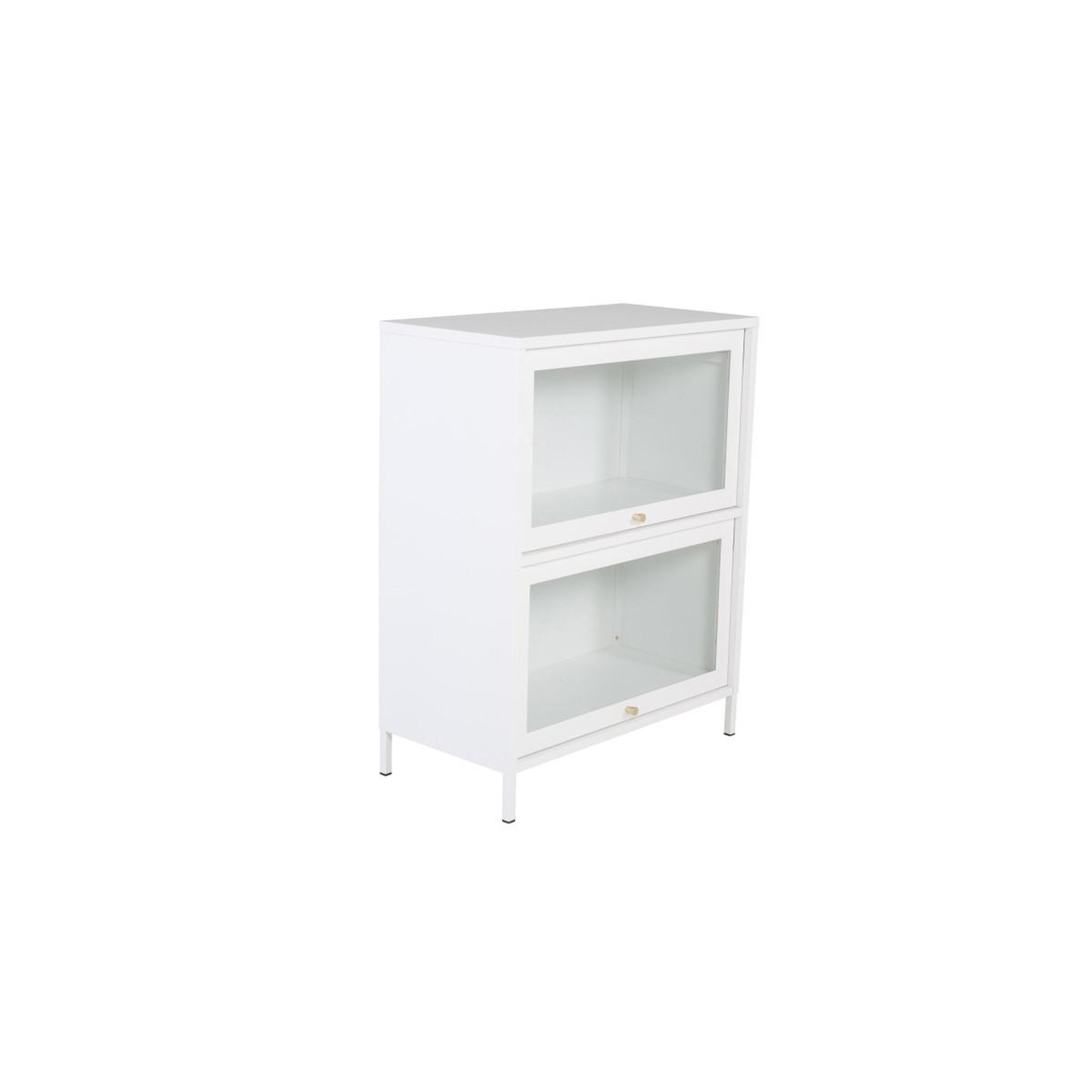 Voir la diapositive 2 : Paris Prix Vitrine 2 portes  bakal  100cm blanc