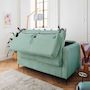 Voir la diapositive 3 : LISA DESIGN Owen - canapé 3 places convertible express couchage quotidien 140 cm matelas 12 cm en velours côtelé