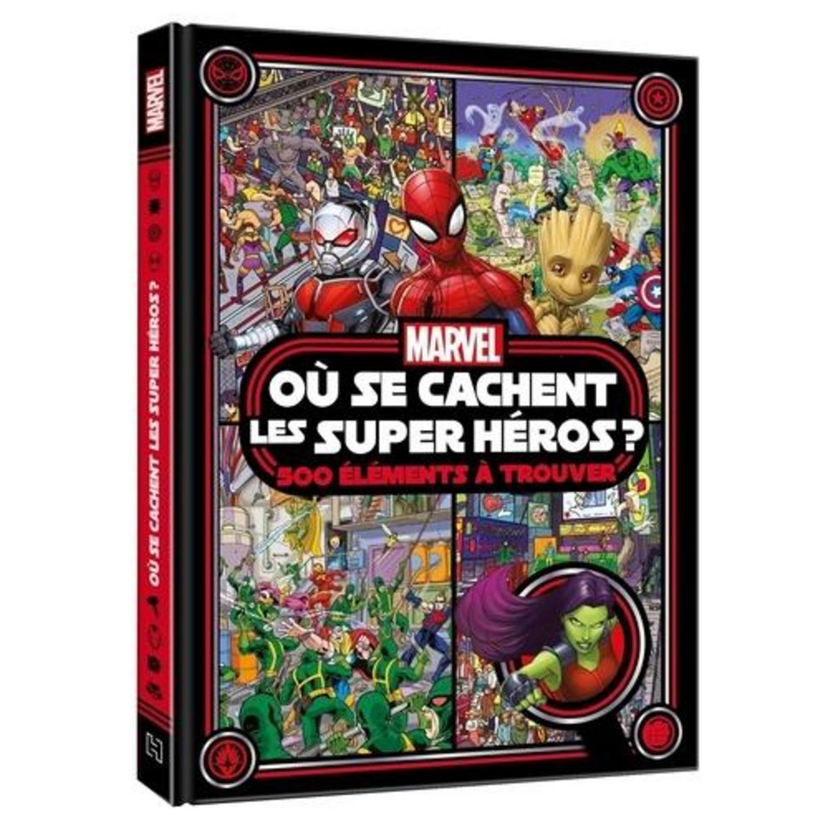 OU SE CACHENT LES SUPER HEROS ? 500 ELEMENTS A TROUVER, Marvel