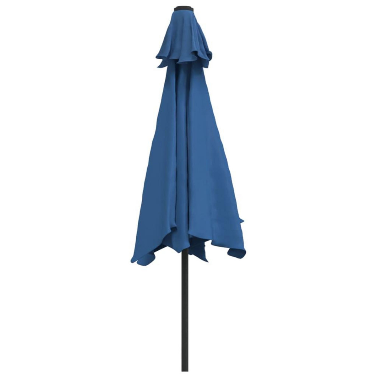 VIDAXL Parasol d'exterieur avec poteau en metal 300 cm Azure
