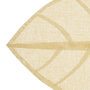 Voir la diapositive 4 : ATMOSPHERA Lot de 6 sets de table motif feuille - 50 x 33 cm - Naturel