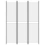 Voir la diapositive 3 : VIDAXL Cloison de separation 3 panneaux Blanc 150x200 cm Tissu