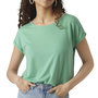 Voir la diapositive 1 : Vero Moda T-shirt Vert Clair Femme Aware Vero Moda Ava