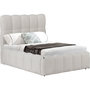 Voir la diapositive 1 : Habitat et Jardin Lit double en tissu avec coffre  Davos  - 140 x 190 cm - Beige