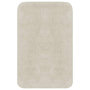Voir la diapositive 2 : VIDAXL Jeu de tapis de salle de bain 2 pcs Tissu Blanc