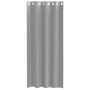 Voir la diapositive 4 : VIDAXL Rideaux en voile avec œillets 2 pcs gris clair 140x225 cm