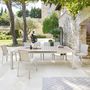 Voir la diapositive 2 : HESPERIDE Table de jardin extensible Evasion en aluminium