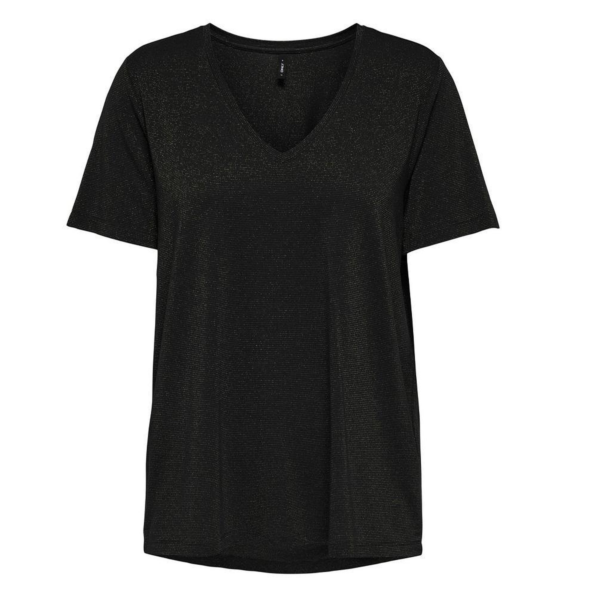Only T shirt  Femme Only Harlyy. Coloris disponibles : Noir