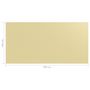 Voir la diapositive 5 : VIDAXL Tapis de tente 250x500 cm Beige