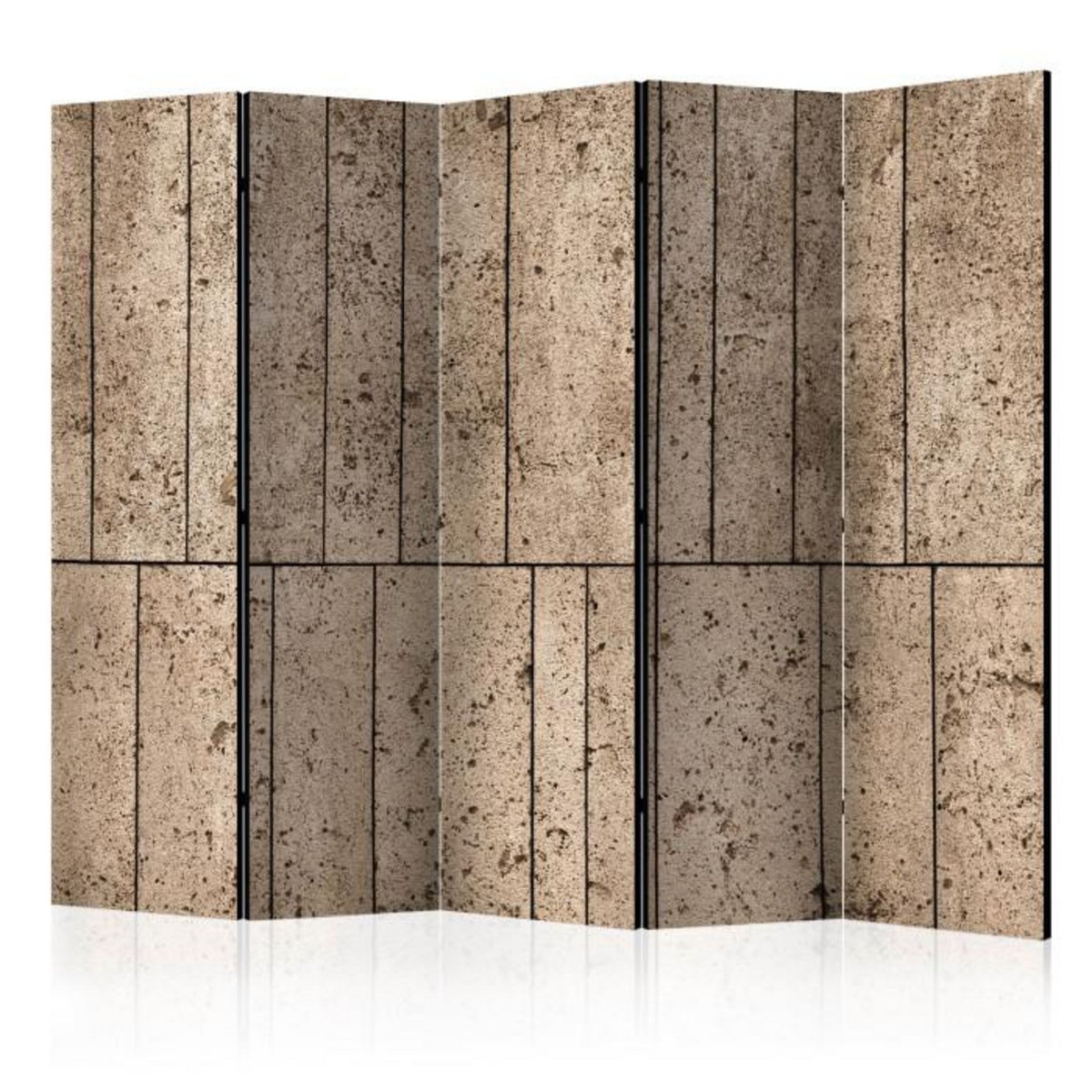 Paris Prix Paravent 5 Volets  Beige Wall  172x225cm