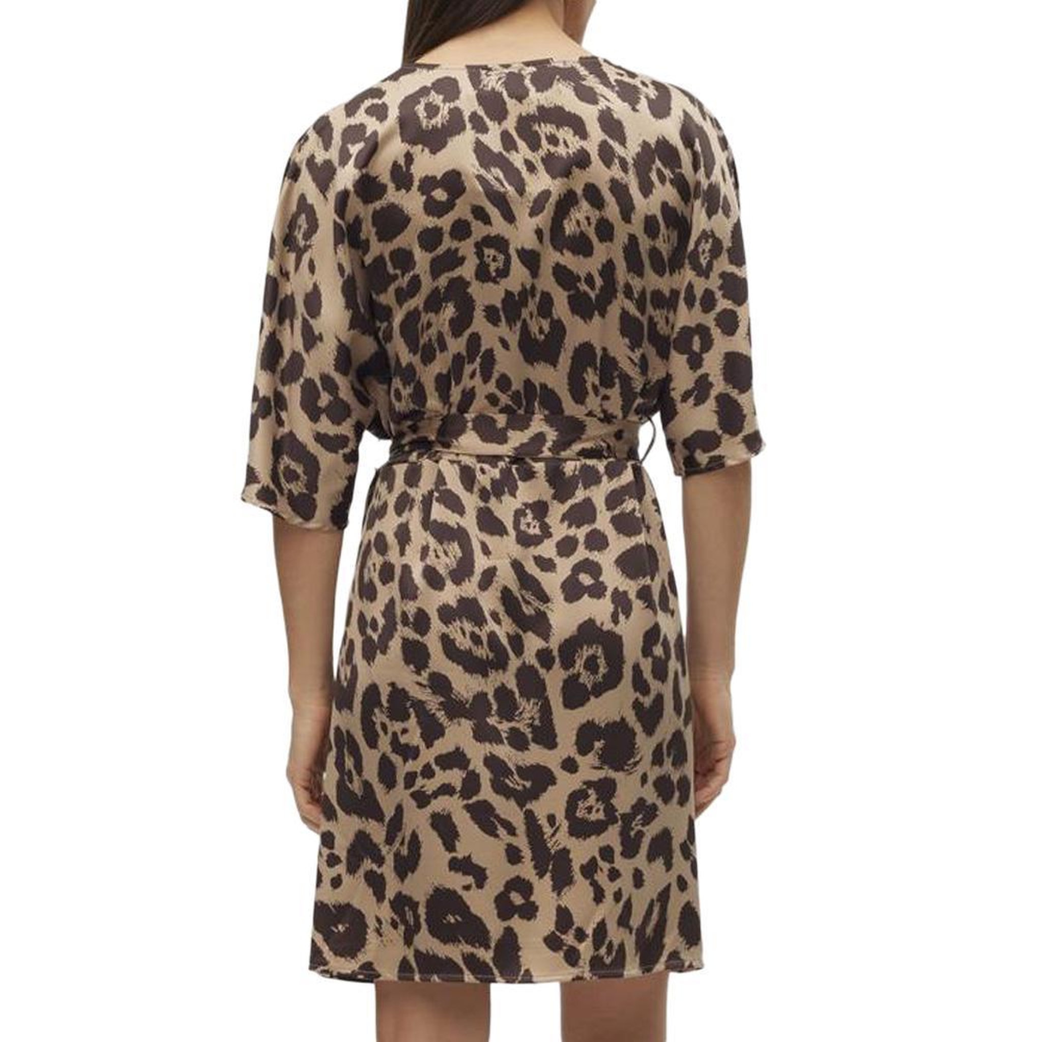 Voir la diapositive 2 : Vero Moda Robe Marron Léopard Femme Vero Moda Merle