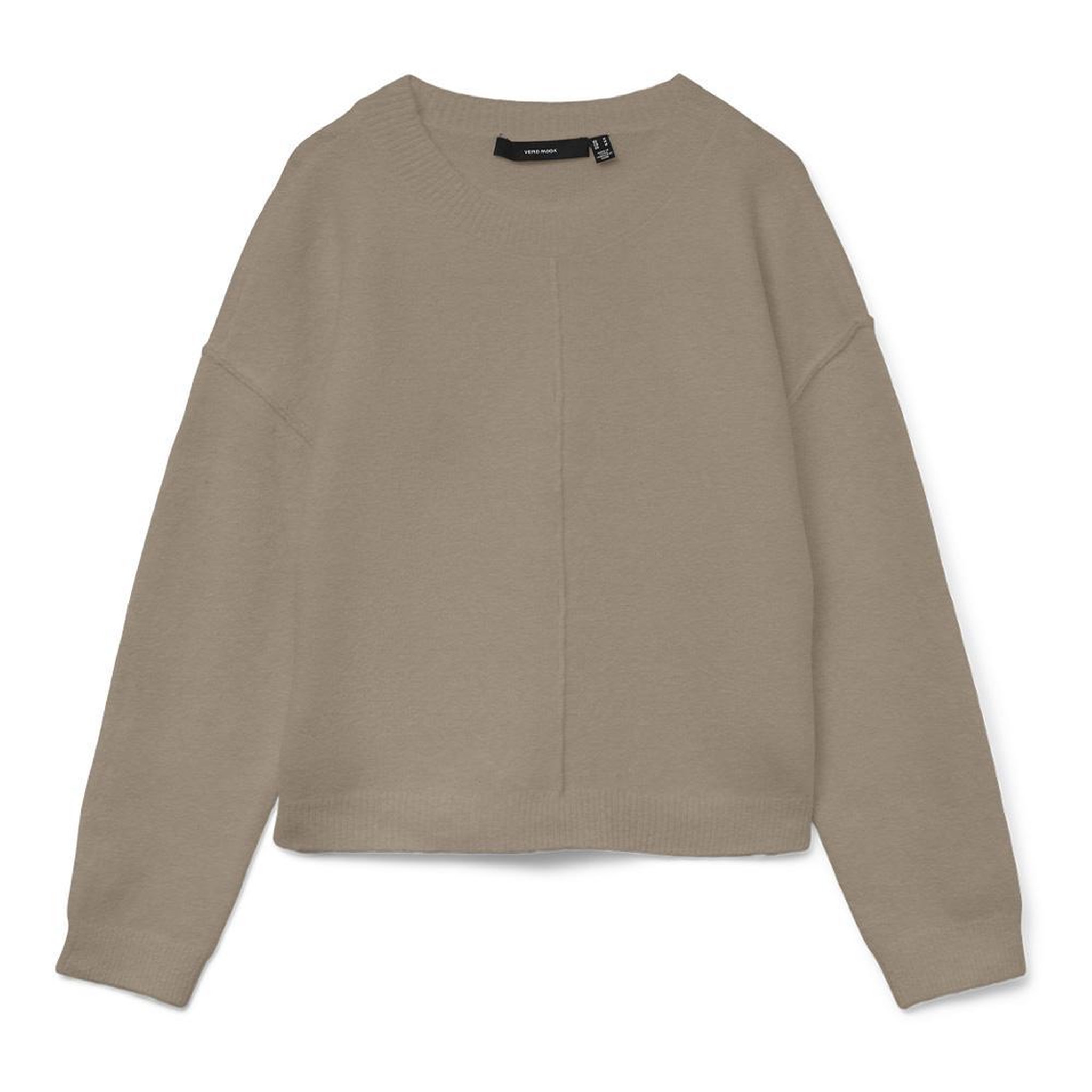 Vero Moda Pull Beige Femme Vero Moda Besti 10331558. Coloris disponibles : Beige