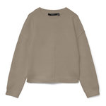 Vero Moda Pull Beige Femme Vero Moda Besti 10331558. Coloris disponibles : Beige
