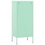 Voir la diapositive 5 : VIDAXL Armoire de rangement Vert menthe 42,5x35x101,5 cm Acier