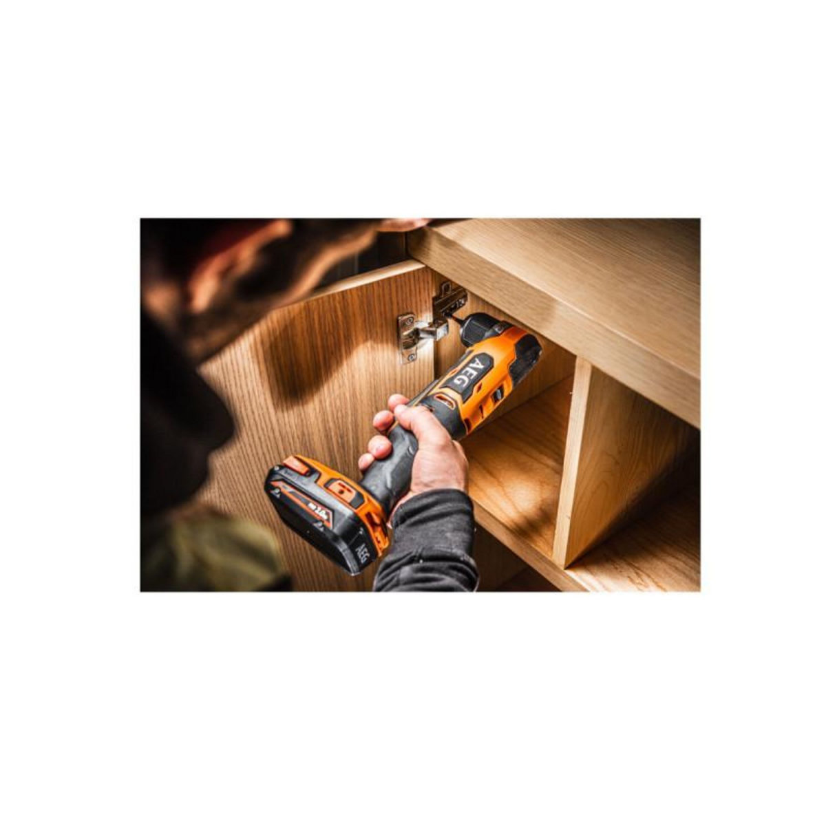 AEG Pack AEG Perceuse-visseuse d'angle - Scie sabre - 18 V - Subcompact - Brushless