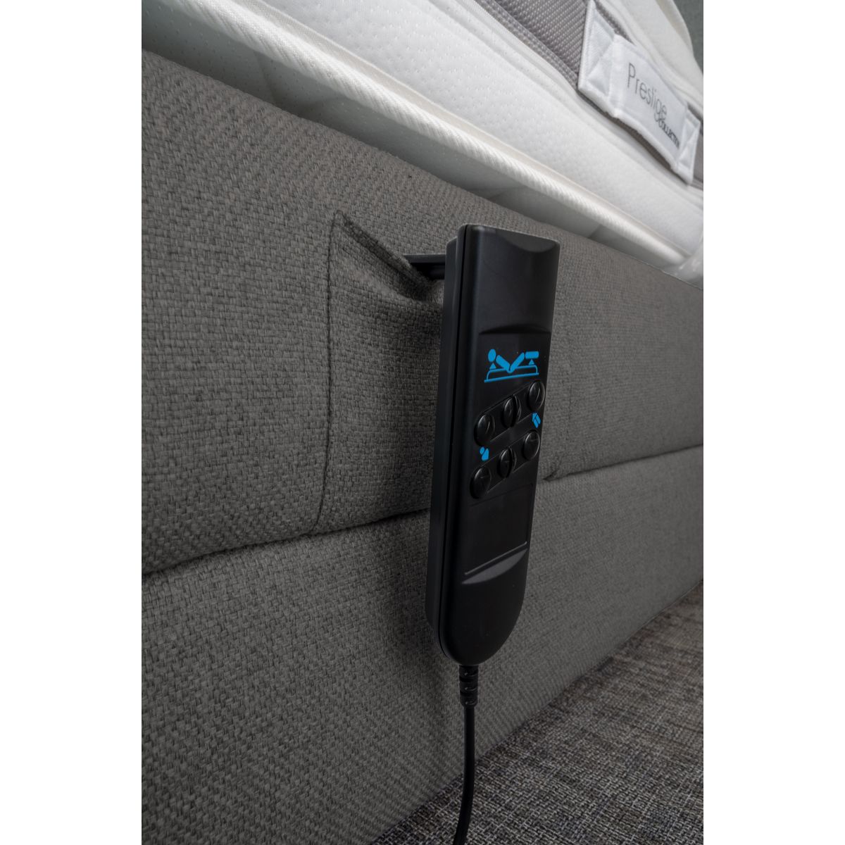 PRESTIGE Collection Ensemble complet Boxspring avec sommiers électriques 160x200 cm CONFORT HOTEL 