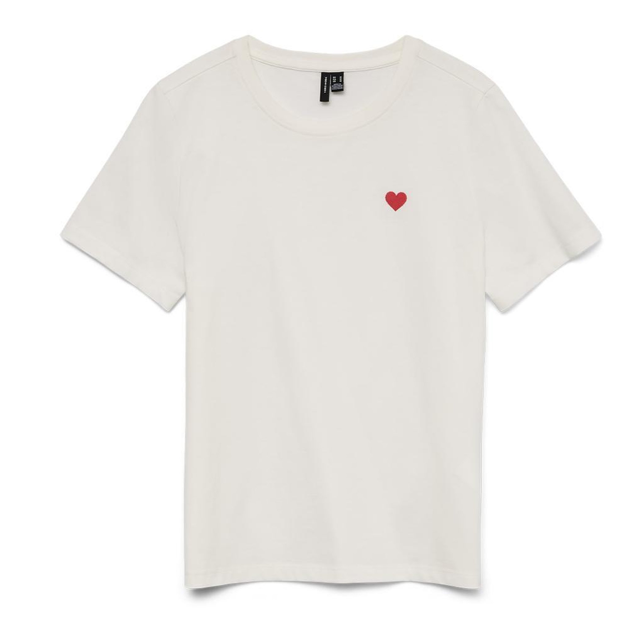 Vero Moda T-shirt Blanc Femme Vero Moda Folina