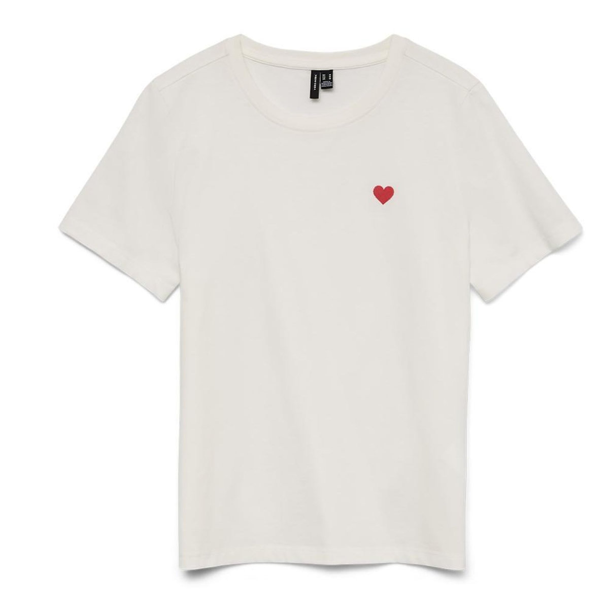Vero Moda T-shirt Blanc Femme Vero Moda Folina