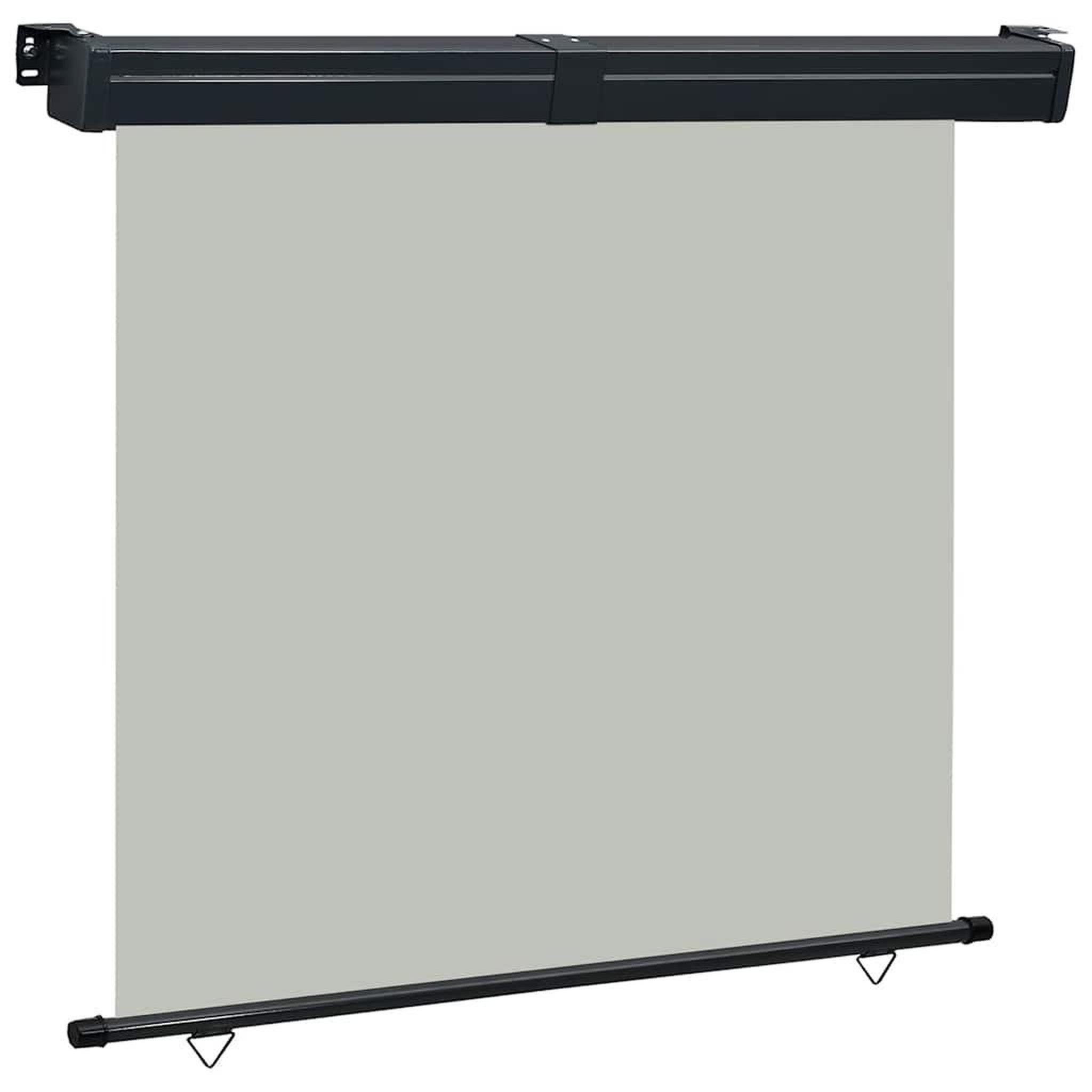 VIDAXL Auvent lateral de balcon 165x250 cm Gris
