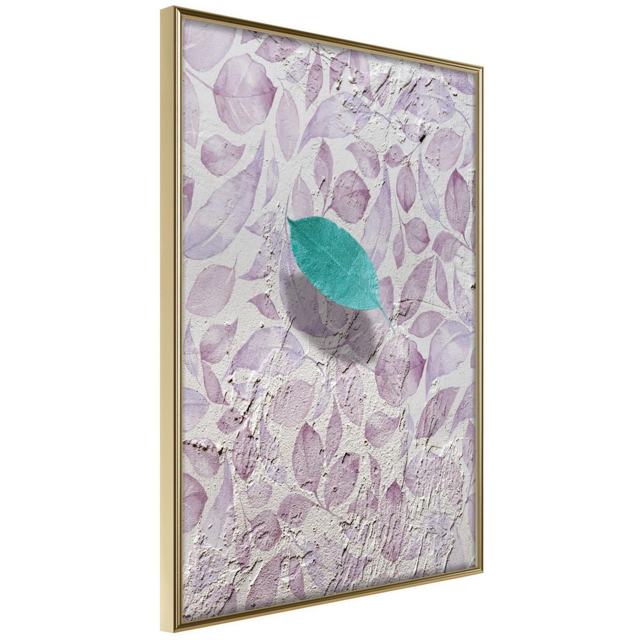 Voir la diapositive 1 : Paris Prix Affiche Murale Encadrée  Floating Leaf II