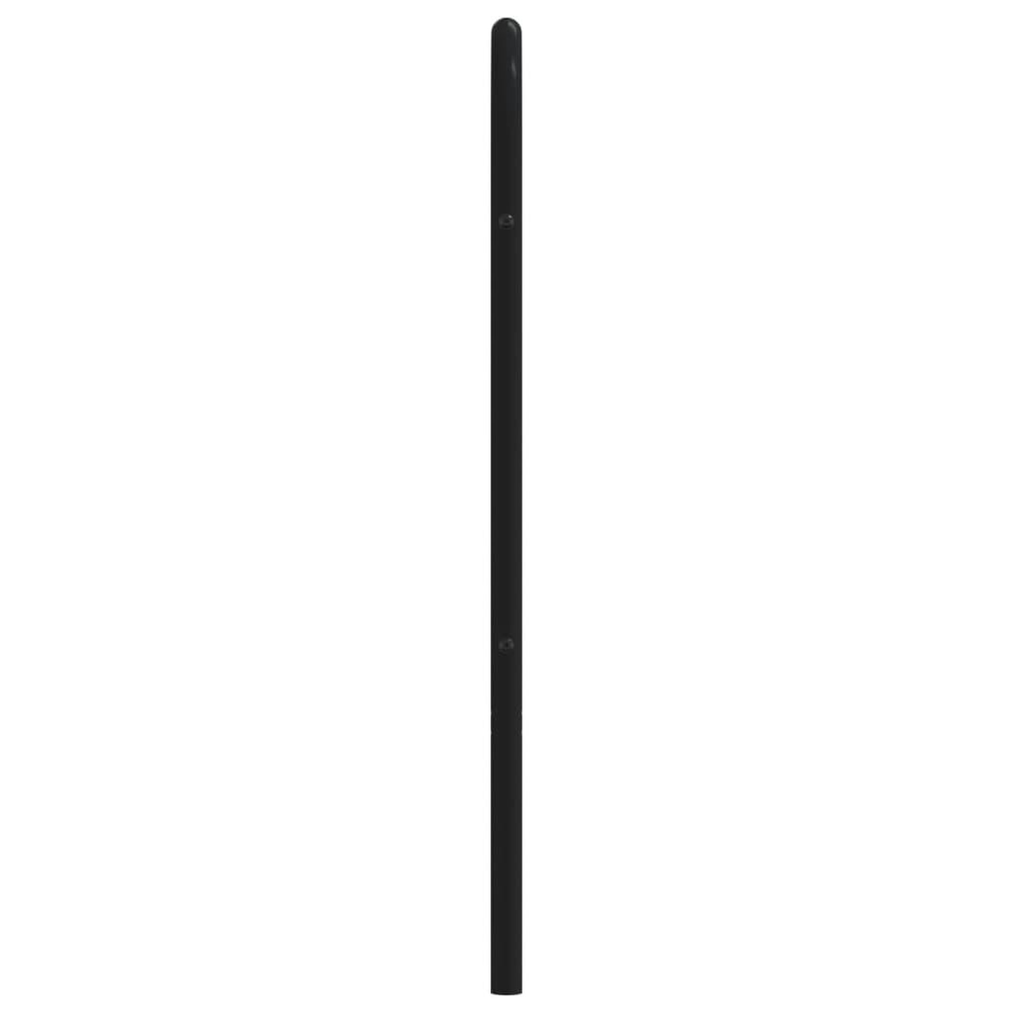Voir la diapositive 5 : VIDAXL Tete de lit metal noir 160 cm