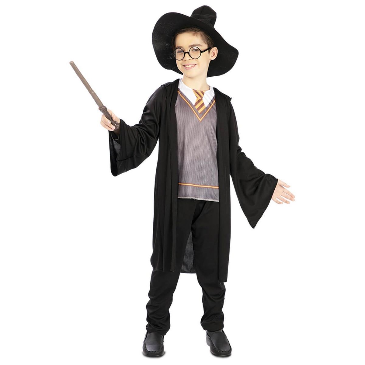 EURO CARNAVALES Déguisement D'apprenti Magicien - Enfant - 7/9 ans (122 à 134 cm)