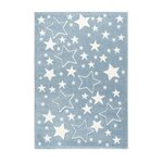 Paris Prix Tapis de Chambre Enfant Étoiles  Tamworth  Bleu. Coloris disponibles : Bleu