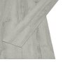VIDAXL Planches de plancher autoadhesives 4,46 m^2 3 mm PVC Gris clair