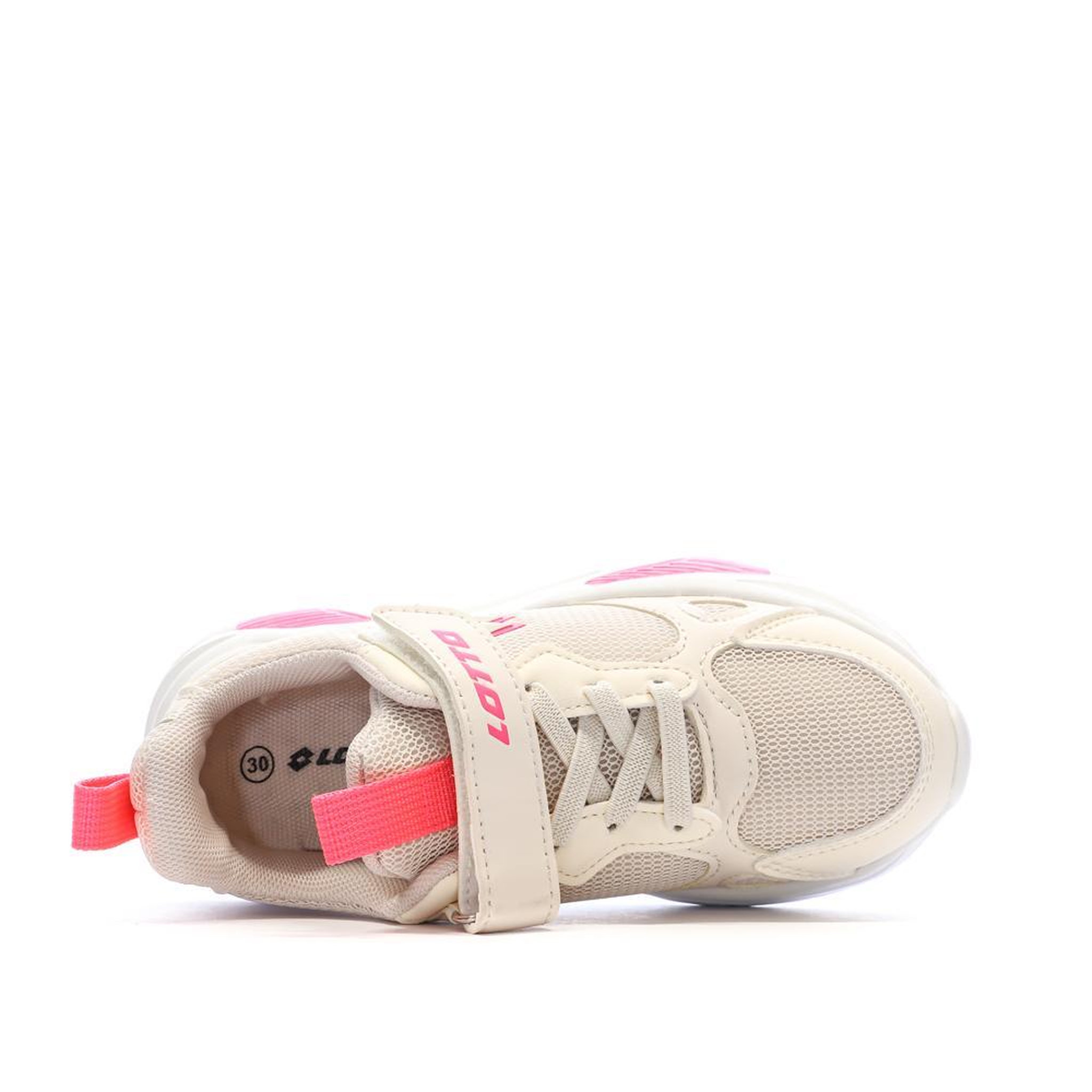 Voir la diapositive 4 : LOTTO Baskets Rose/Blanches Garçon Lotto Bologna
