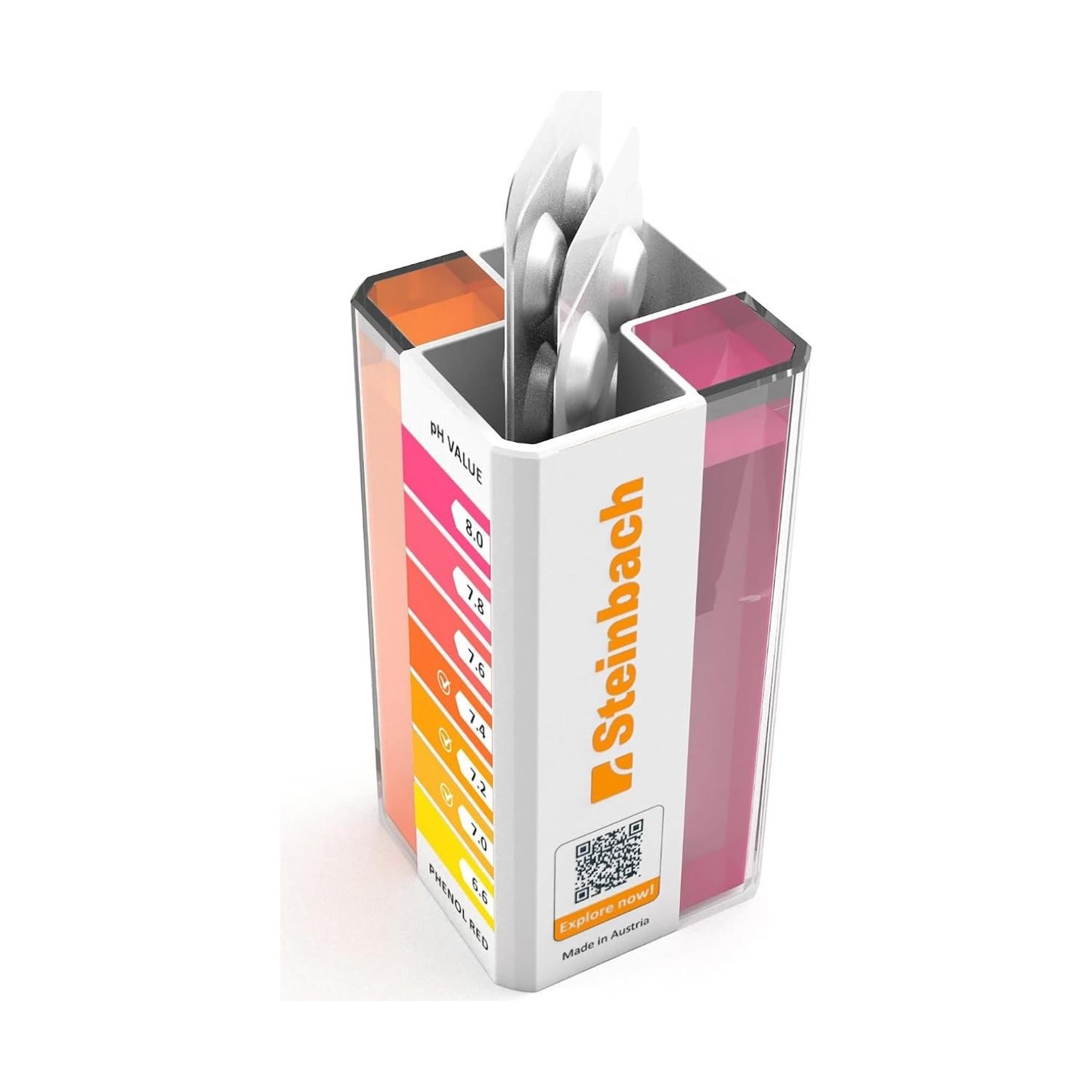Voir la diapositive 3 : STEINBACH Kit de test pour pH et chlore/brome libre